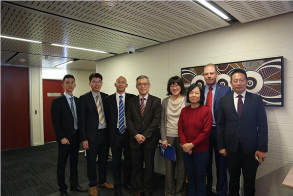 贝罗尼代表团访问新南威尔士大学社会政策研究中心 