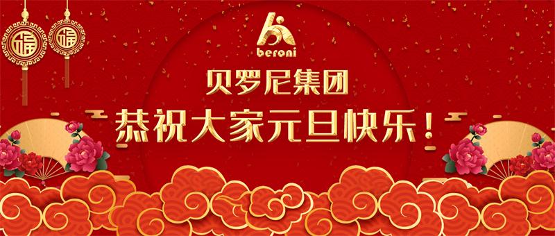 Read more about the article 贝罗尼集团恭祝大家元旦快乐！